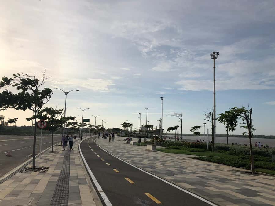Malecón, Carnaval Museum, Downtown Barranquilla City Tour - Entering the Carnaval House Museum