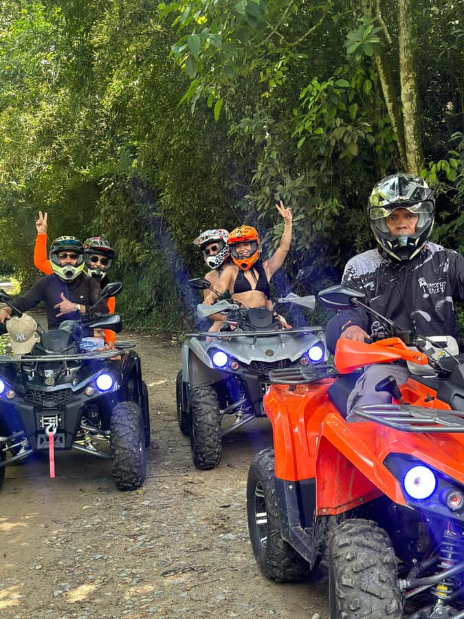 Medellin: Barbosa ATV Guided Tour with Waterfalls and Pools. - What the $150 price includes