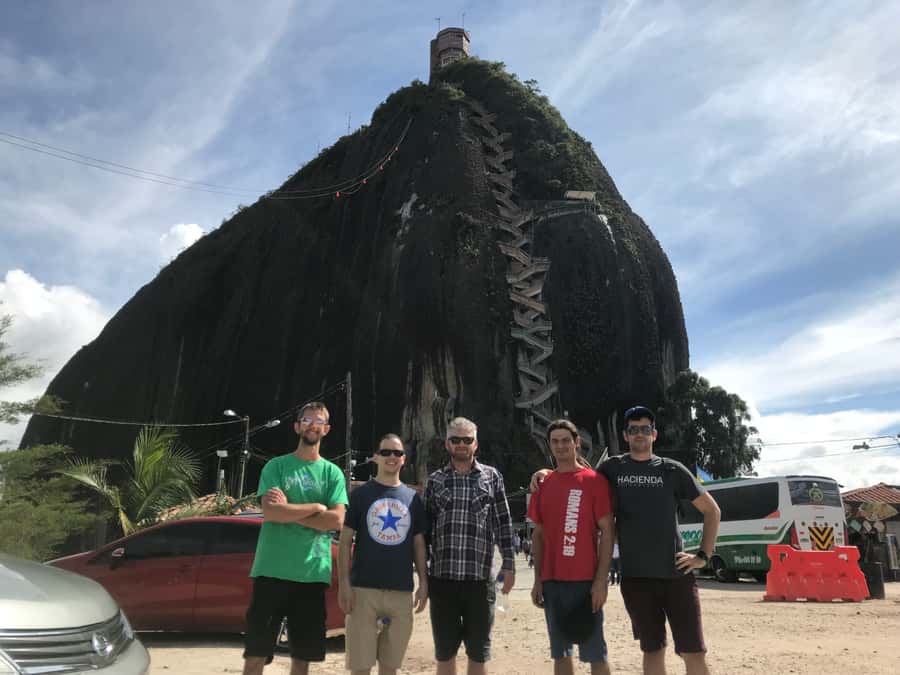 Medellín: Guatape Village with Coffee and Fruit Tasting Tour - The old Peñol story at the replica