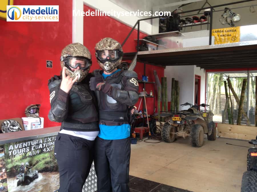 Medellin Off-Road Adventure Tour by Quad Bike - The safety briefing comes before the throttle