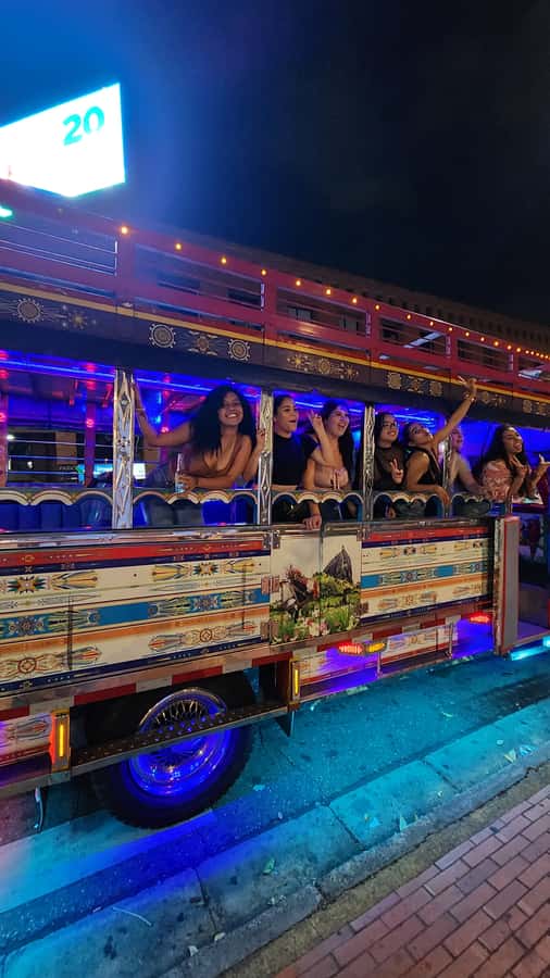 Medellin: Party Bus with DJ & Street Food Tastings - The Golden Mile and Medellín’s modern side