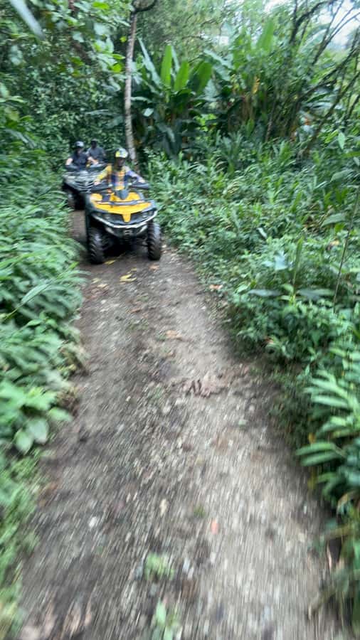 Medellin: Private ATV TOUR 1.5H - The waterfall stop near Medellín
