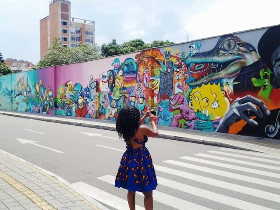 Medellín: Private Comuna 13 Street Art Tour - The cable car ride up the hills