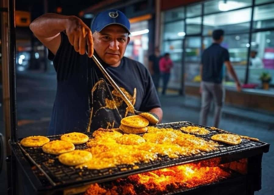 Medellin: tasting Street Food with Rooftops of El Poblado - Starting above Los Patios Hostel