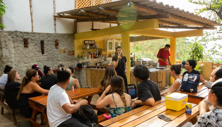Minca: Full-Day Coffee and Cocoa Tour from Santa Marta - Walking through streams, falls, and mountain pools