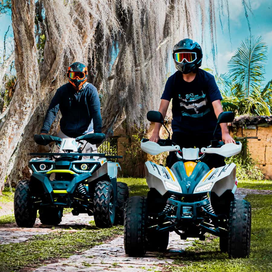Pablo Escobar Mansion+Paintball+Boat+ATV (Private Guatape) - Walking Guatapé’s colorful streets