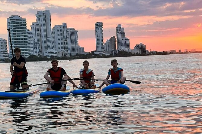 Paddleboard Tour - Paddling out along Cartagena’s coast