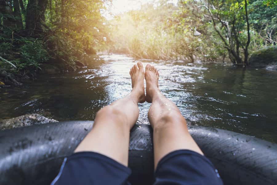 Palomino: Palomino River Tubing and Hiking Tour - The motorbike ride across Palomino