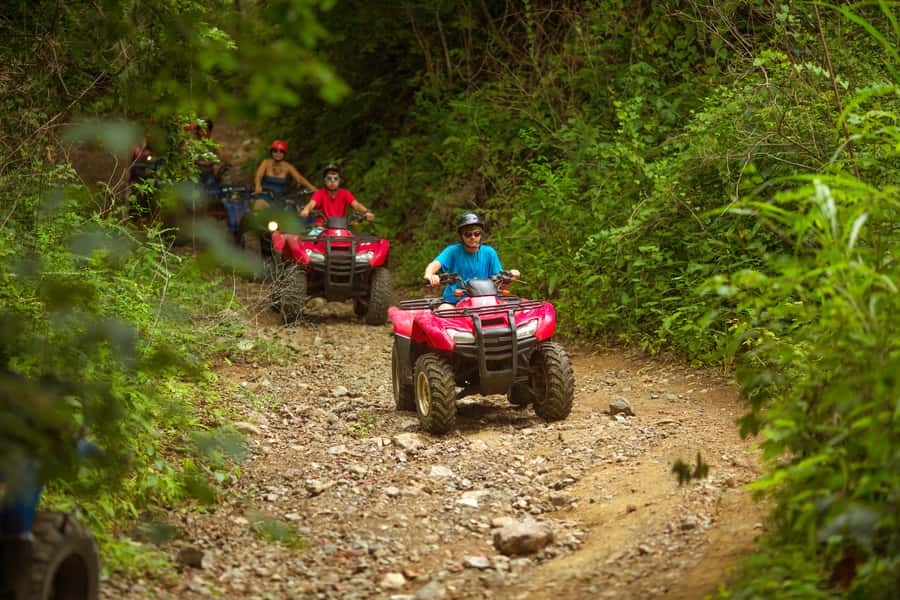 Palomino Quad Bike Tour - The 15-Minute Pedicab Ride to the Starting Point