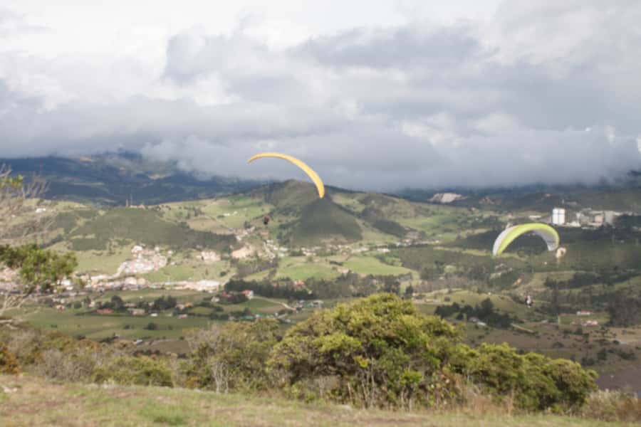 Paragliding Activity with Transfers from Bogota - Reaching the mountain launch site