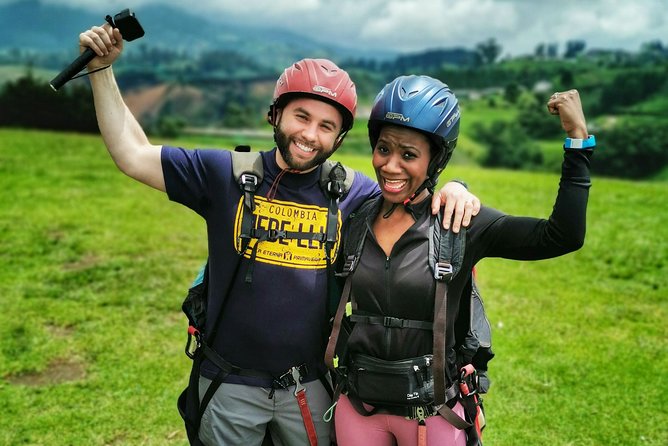 Paragliding in Medellin Includes GoPro and Pick up & Drop off - From Medellín to San Félix, about an hour into the hills