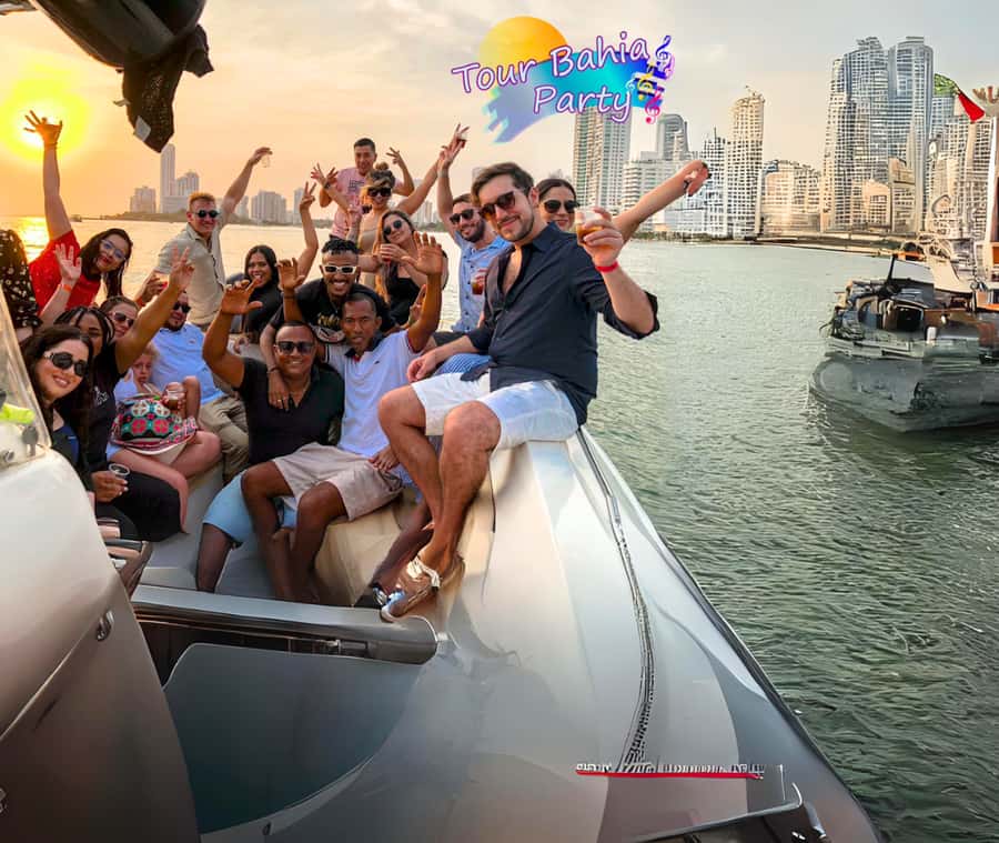 Party Boat in Cartagena Bay with NightClub Ticket - Dancing, music, and the onboard entertainer