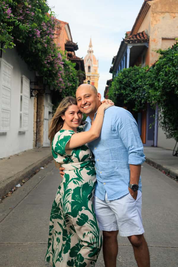 photo session through the streets of cartagena - Choosing the right places for your pictures