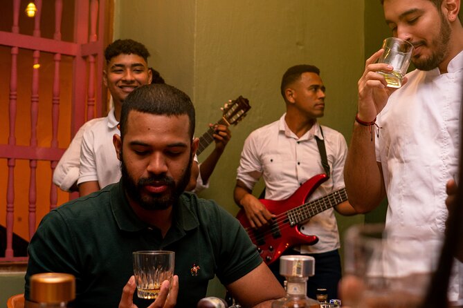 Rum & Rhythms a premium rum tasting with live music - The cheese and ham board keeps the tasting comfortable