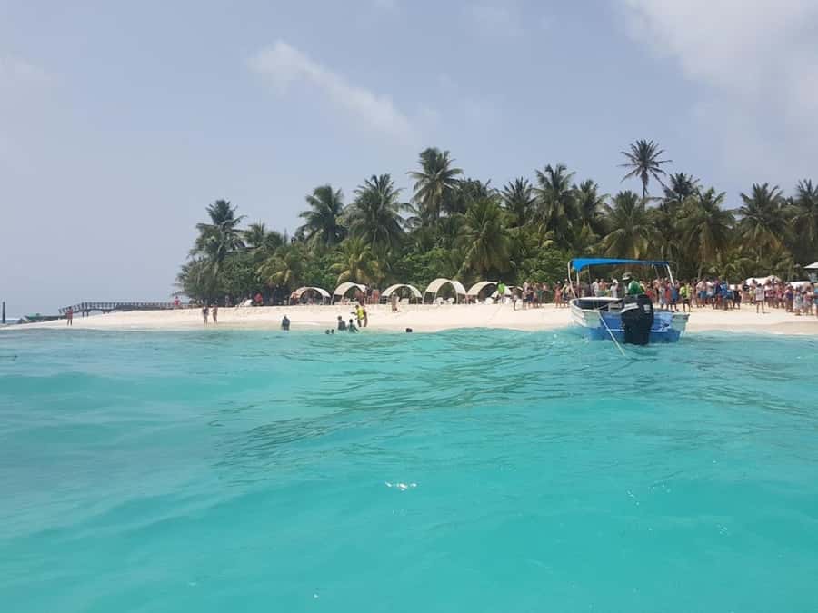 SAN ANDRES: BOAT TRANSFER + JOHNNY CAY - The return trip and the most important safety detail