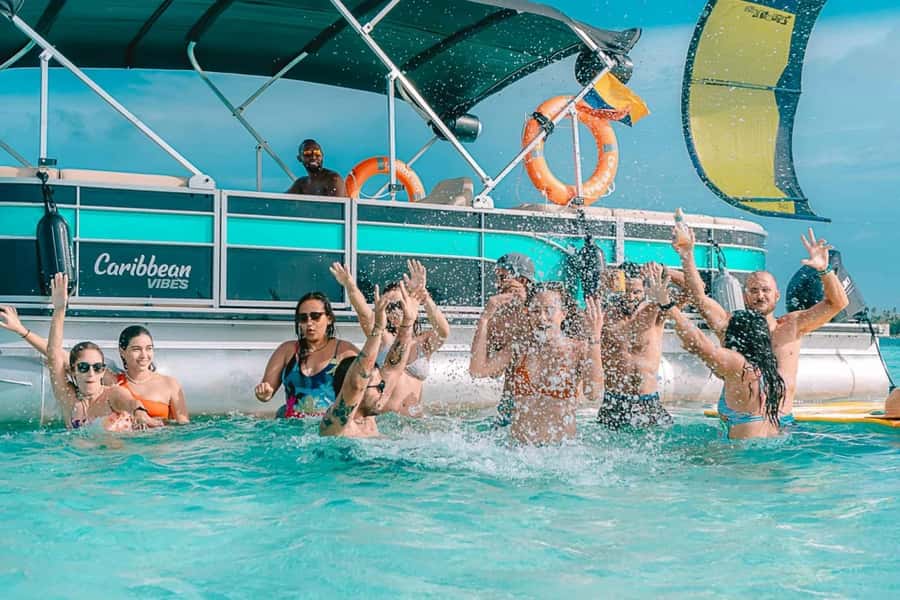 San Andres Island Tour In Shared Pontoon - What the $22 price really covers