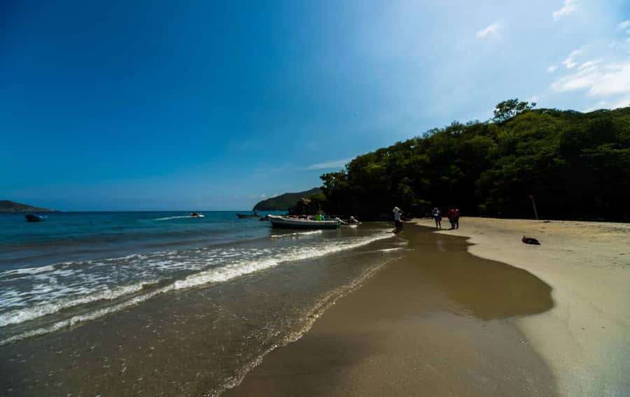 Santa Marta and Tayrona Park Day Trip - Playa Siete Olas gives you the first big view