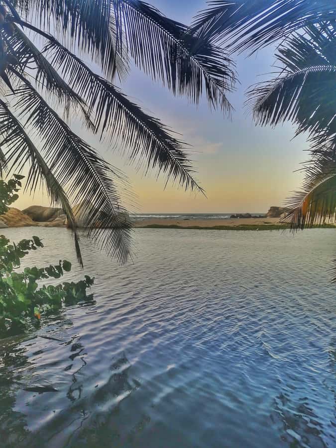 Santa Marta: Playa Cristal in Tayrona Parque Day Tour - Playa 7 Olas gives you the first big view