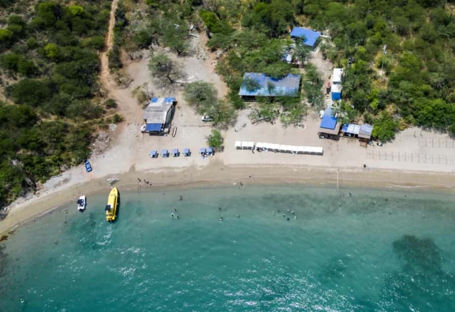 SANTA MARTA: Tour to Playa Inca Inca with Lunch - The short ride from Muelle Azul to Inca Inca Beach