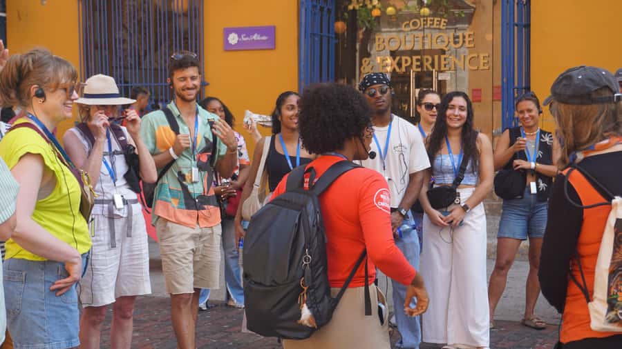 Shared Cartagena Old City Tour with Wireless Audio System - San Pedro Claver and Cartagena’s cultural mix