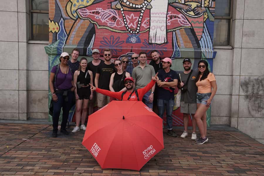 Shared Medellín Downtown Tour with Wireless Audio - The Park of Lights and a civic gesture
