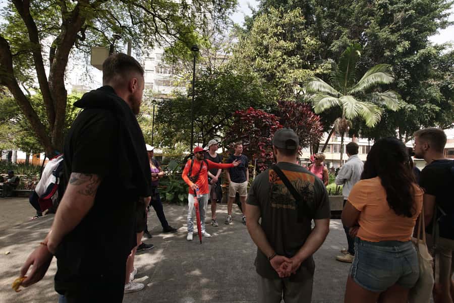 Shared Medellín Downtown Tour with Wireless Audio - Walking conditions, group rhythm, and personal safety