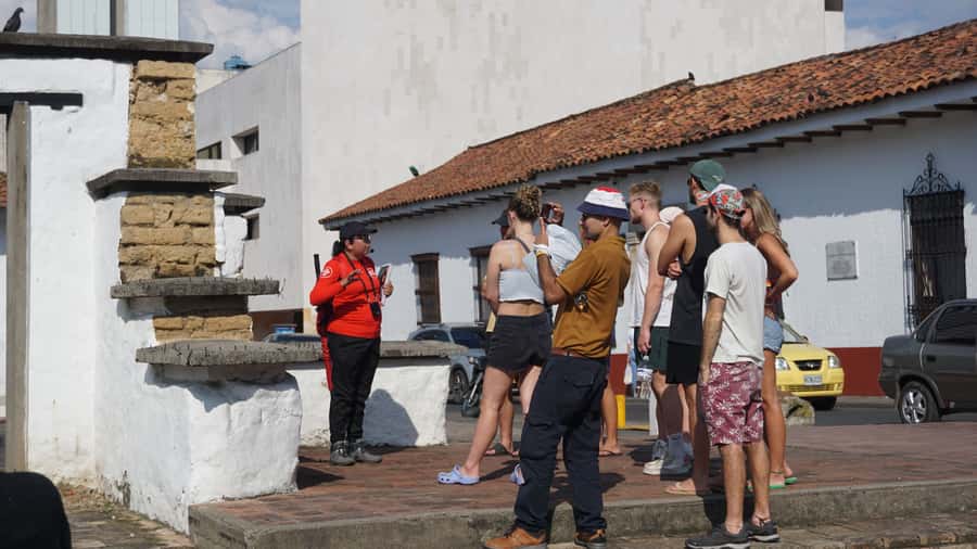 Shared Tour Cali's Historical Downtown - Jairo Varela Square and Cali’s salsa identity