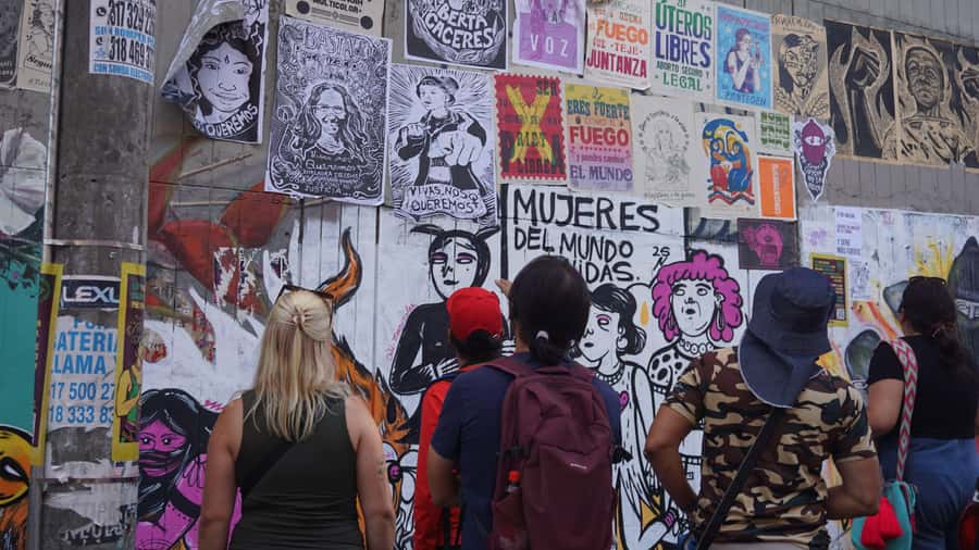 Shared Tour Cali's Salsa, Graffiti & Resistance Experience - Starting beneath Cali’s red umbrellas
