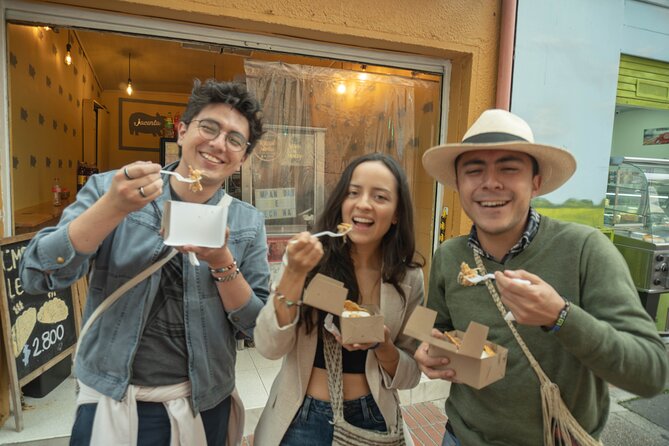Street Food Tour in Bogotá with Tastings - Pandebono and buñuelo along Carrera 7