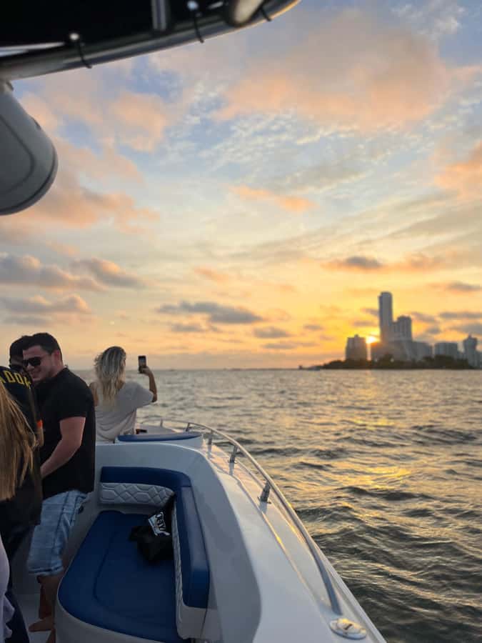 Sunset Party open bar on the bay while sharing with locals - Is $42 a fair price?