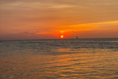 Sunset Tiki Bar Cruise in Caye Caulker, Belize