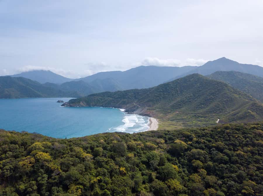 Tayrona Park & Playa Cristal - The 7 Olas viewpoint is a worthwhile first stop