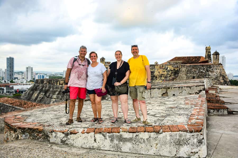 Tour Compartido al Castillo San Felipe de Barajas Cartagena - Inside San Felipe de Barajas Fortress