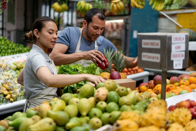 VIP Bogota City Tour: Farmers Market, Monserrate, Candelaria, 9hr - Tamales, lechona, and arepas make breakfast a meal