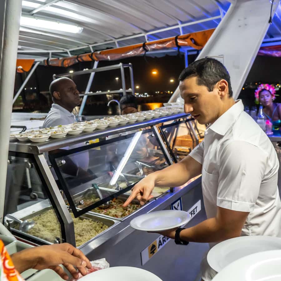White Night Boat Party: Dinner Buffet, Dancing and Open Bar - Price, booking flexibility, and practical value